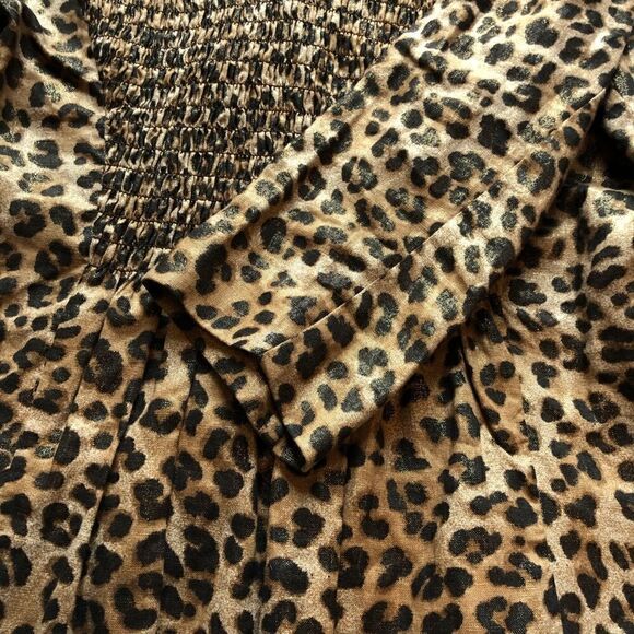 Peck & Peck Petite Animal Print Light Jacket Excellent Condition Small - Picture 7 of 7